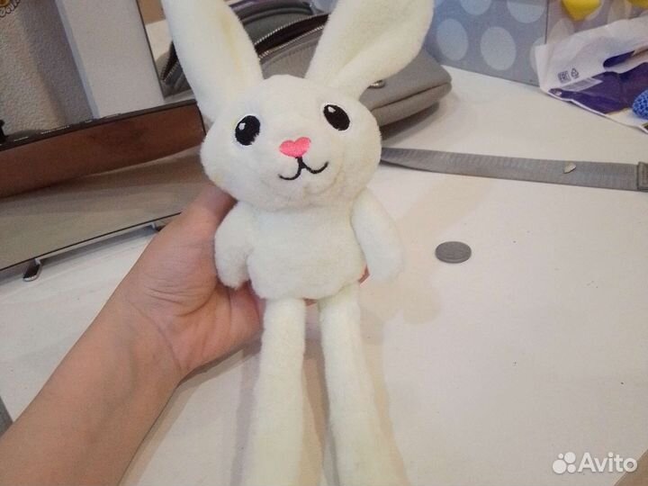Мягкая игрушка заяц