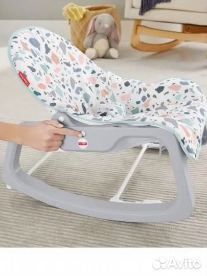 Шезлонг детский качели