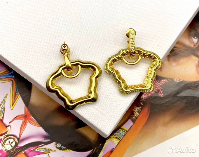 Серьги Versace