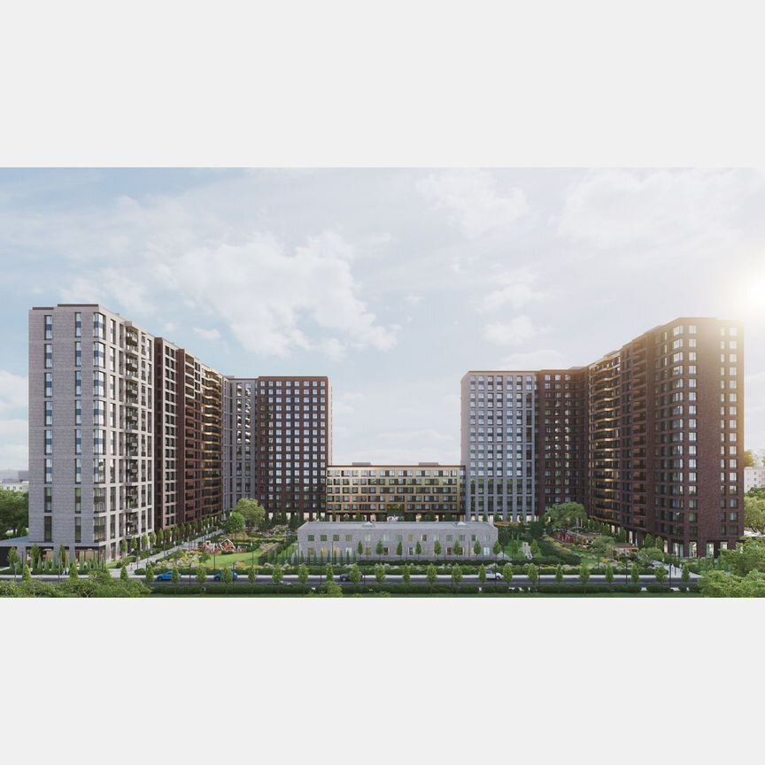 3-к. квартира, 94,3 м², 11/17 эт.