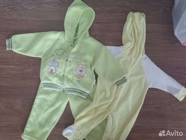 Вещи пакетом на девочку 6-9 месяцев