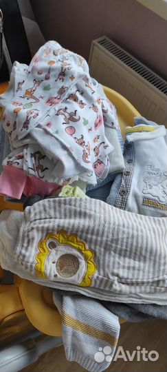 Детские вещи пакетом от 0 до года