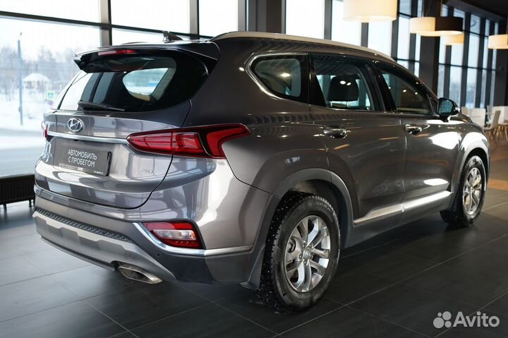 Hyundai Santa Fe 2.4 AT, 2018, 49 594 км