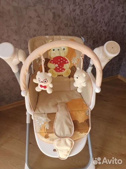 Стул-качели для кормления Nuovita Unico Leggero 3в