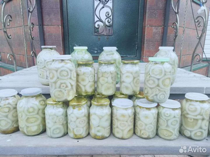 Грузди солёные 1, 2, 3л