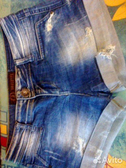 Шорты женские джинсовые