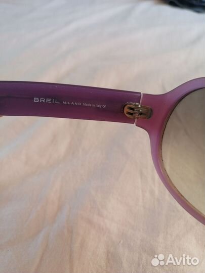 Солнцезащитные очки розовые Breil женские