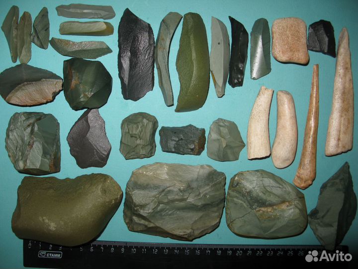 Каменный инвентарь палеолита, орудия №22