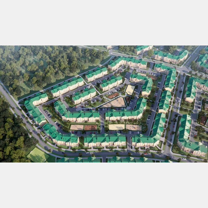 2-к. квартира, 93,4 м², 3/3 эт.