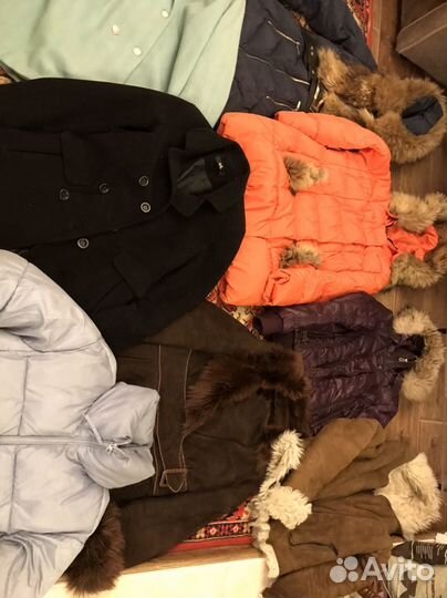 Пуховик пакетом размер 44-46-48