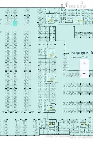 Машиноместо, 14 м²