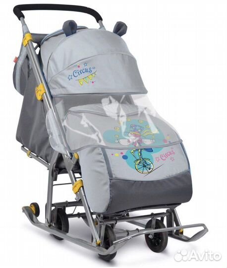 Коляска санки