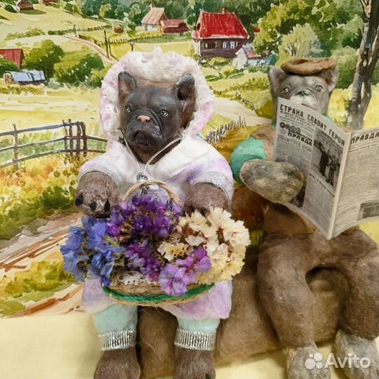 Ватные игрушки