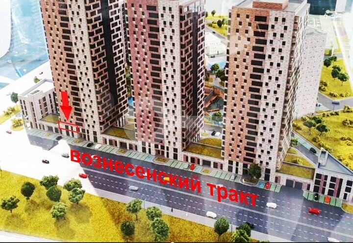 Коммерческое помещение 59,71м²