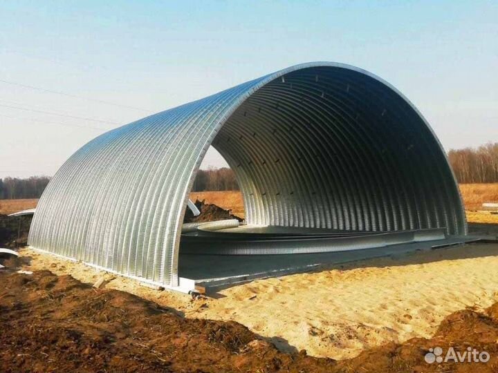 Арочные ангары 21х60 (1260 м2)