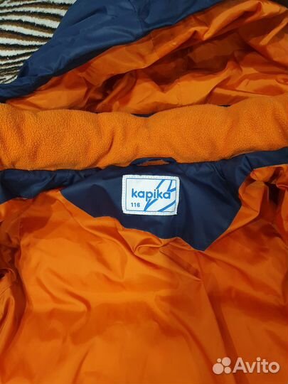 Куртка зимняя для мальчика р 116