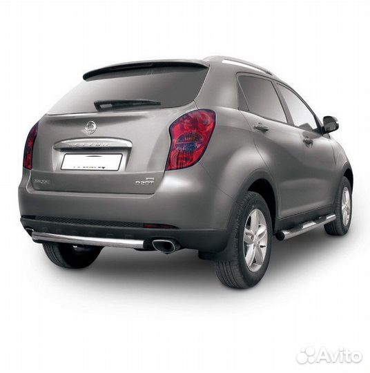 Защита заднего бампера SsangYong actyon (2011)