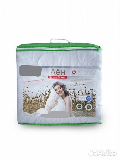 Одеяло лён (300гр/м) демисезонное