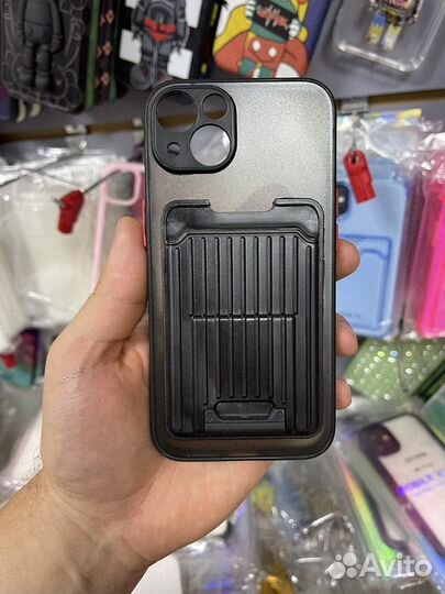 Чехлы с отделом для карты и подставкой для iPhone