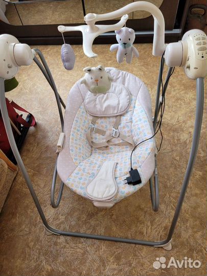 Эл.качелька Музыкальная