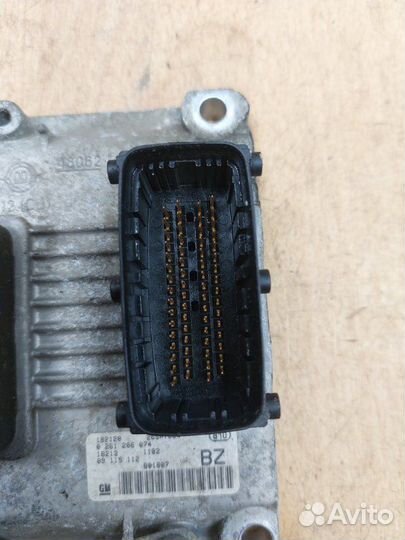 Блок управления двигателем Opel Corsa C Z12XE 2001