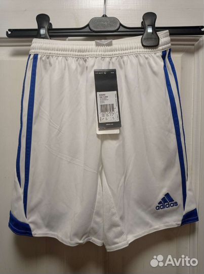 Шорты adidas Tiro 13 Short детские белые с синим