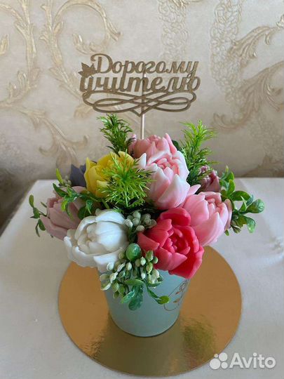 Букеты из мыла ручной работы