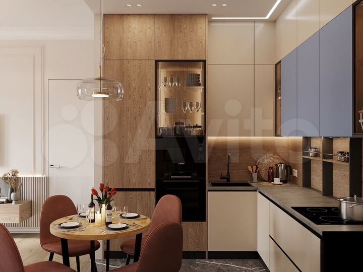 1-к. квартира, 50,8 м², 2/6 эт.