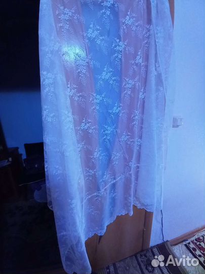 Шторы тюлевые белые