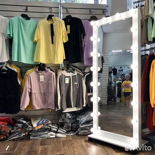 Гримерное зеркало с подсветкой