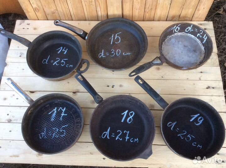 Сковородки разные