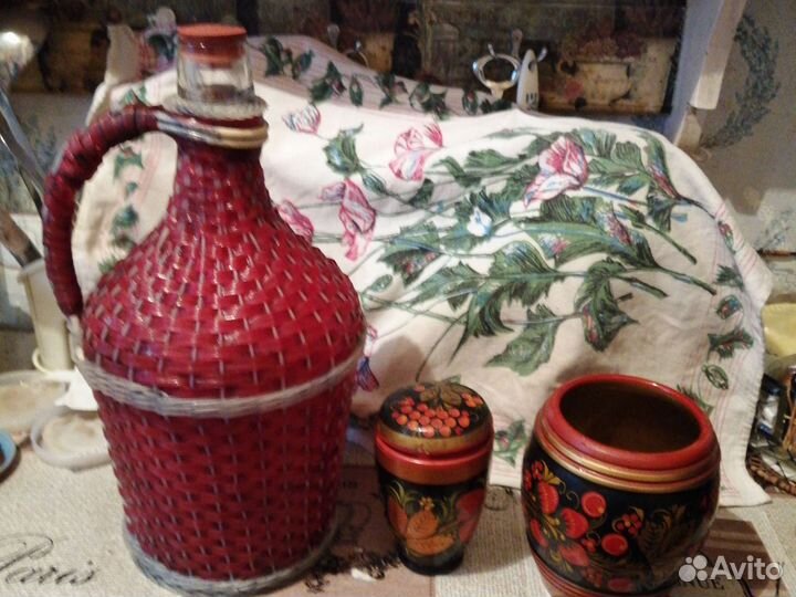 Бутылка в оплетке