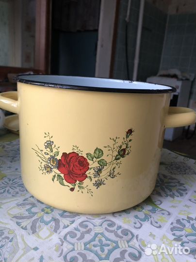 Кастрюля эмалированная СССР
