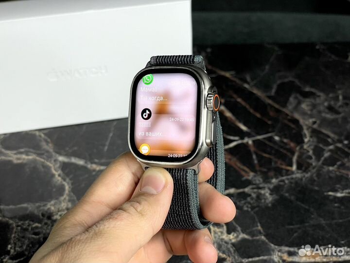 Apple watch ultra 2 49 мм titanium