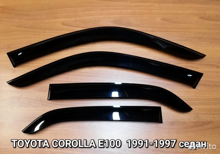 Дефлекторы окон Toyota Corolla E100 1991-1997 sd