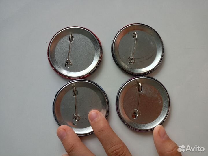 Значки Дима Матвеев 4 шт