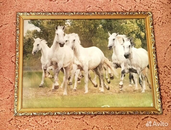 Картина 3D, рамка, панно