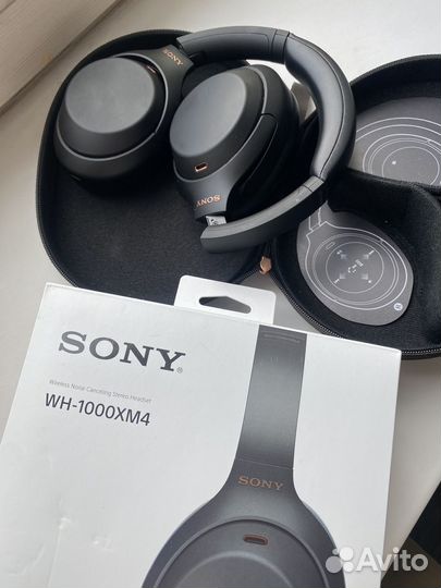 Беспроводные наушники sony wh 1000xm4 black