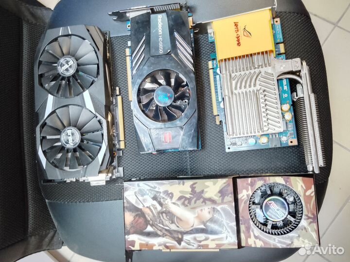 Видеокарты под восстановление