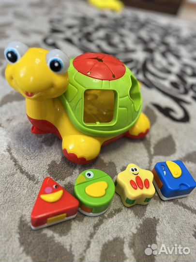 Игрушка Черепаха развивающая, музыкальная