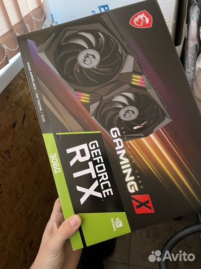 Видеокарта rtx 3060 msi gaming x