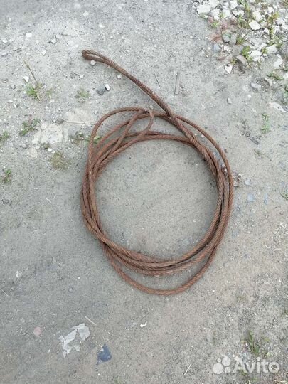 Трос стальной, буксировочный, стропа