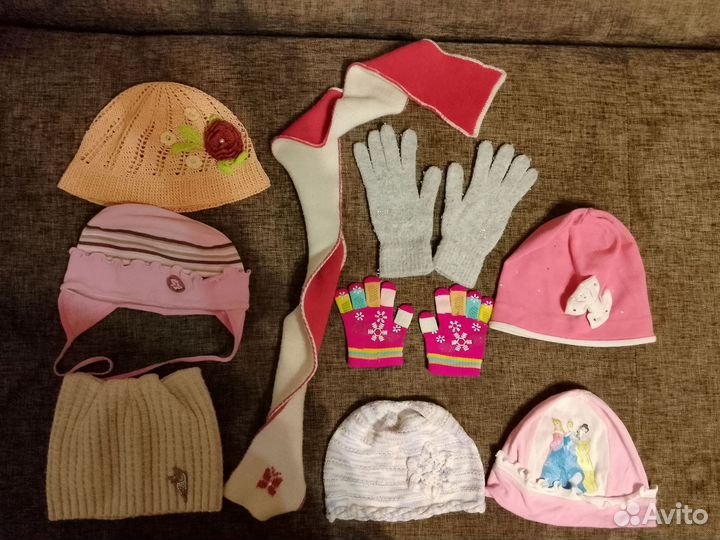 Детские шапки пакетом