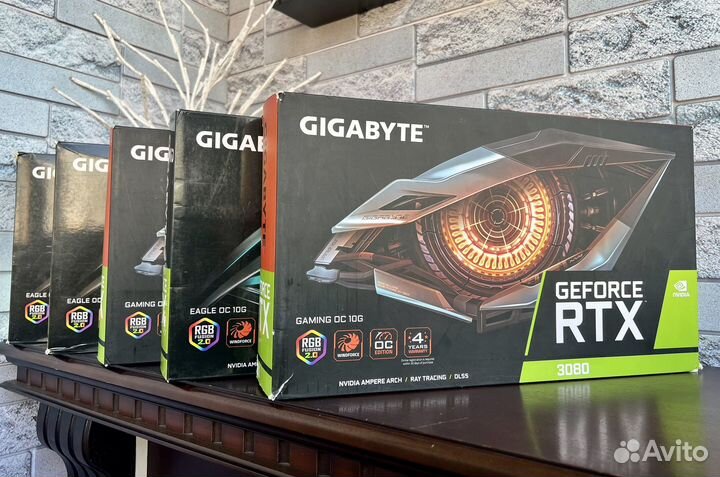 Видеокарта Rtx 3080 10GB Gigabyte/Palit