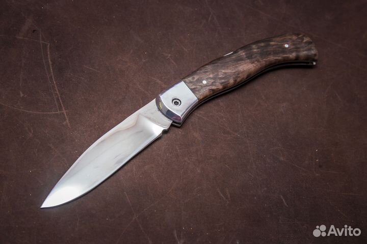 Нож складной ручной работы