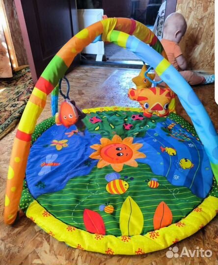 Два Развивающий коврика tiny love