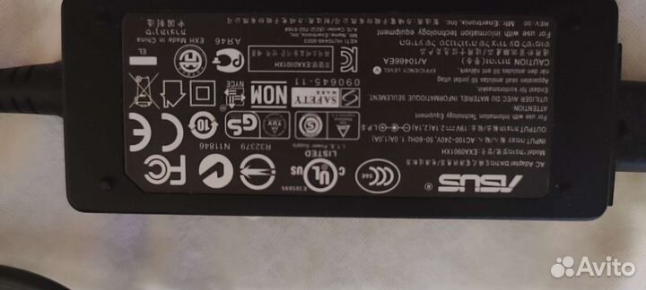 Блок питания для нэтбука asus