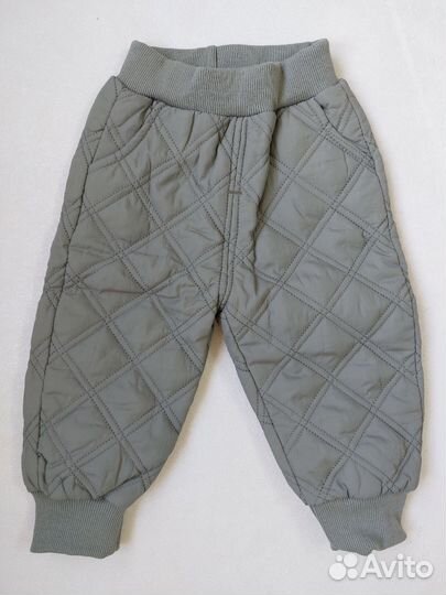 Костюм новый стеганный утепленный 86-92 (1-3года)
