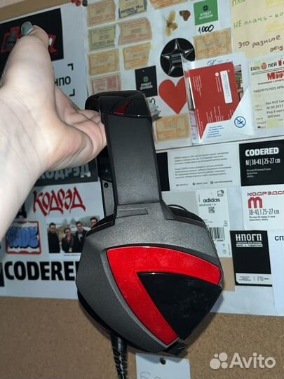 Игровые наушники A4Tech Bloody g501