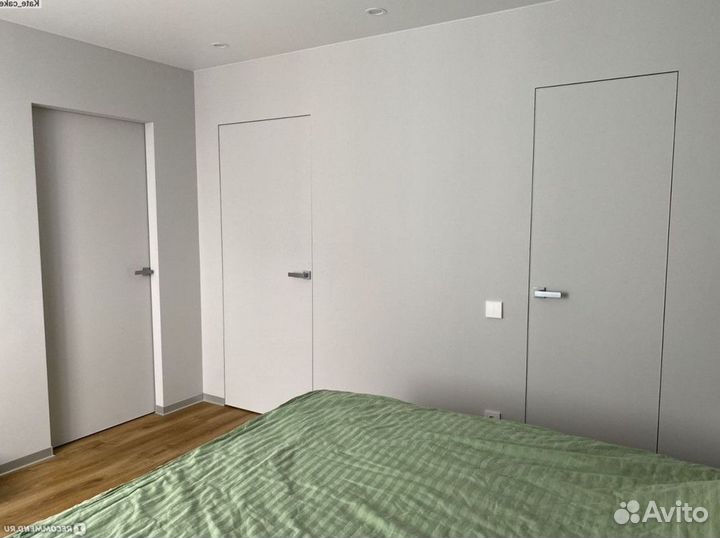 Скрытые двери под отделку